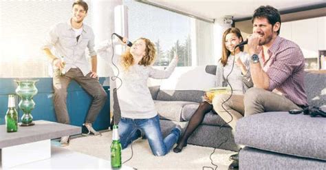 best way to do karaoke at home.